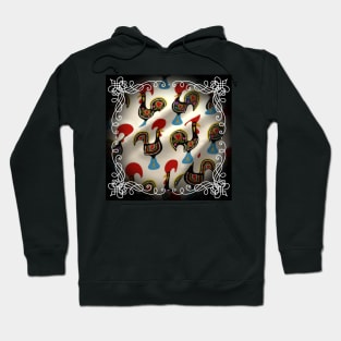 galo de barcelos, portugal Hoodie